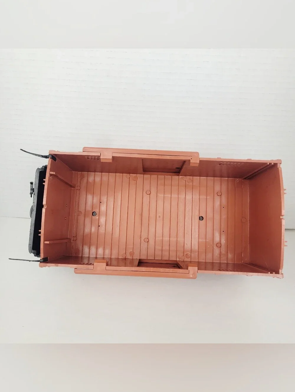 Vtg 70s LGB Lehmann 4030 Freight Car Boxcar G-Scale~Orange~Western Germany